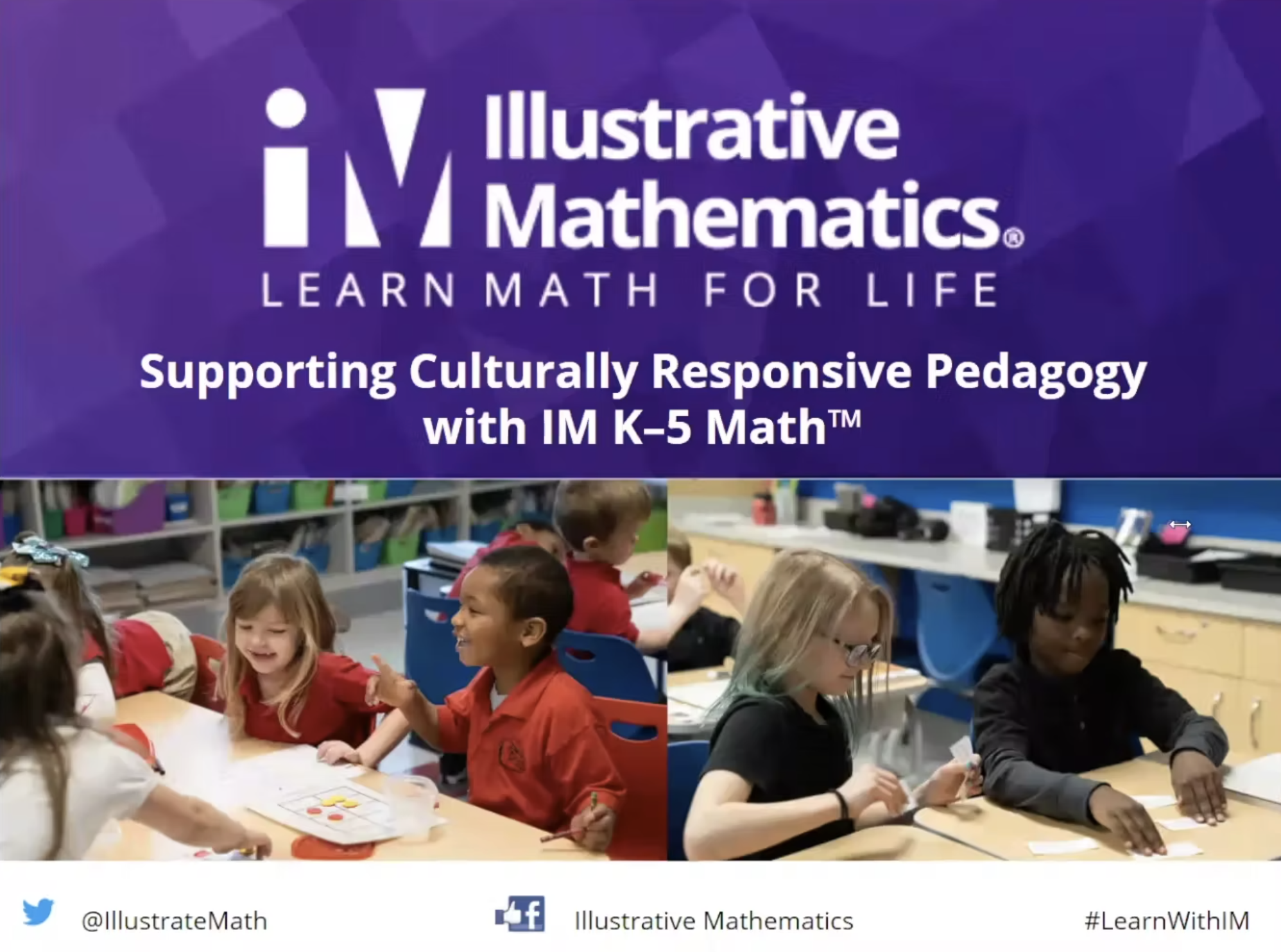 IM K–5 Math as a Support for Culturally Responsive Pedagogy