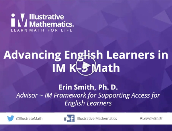 Advancing English Learners in IM K–5 Math