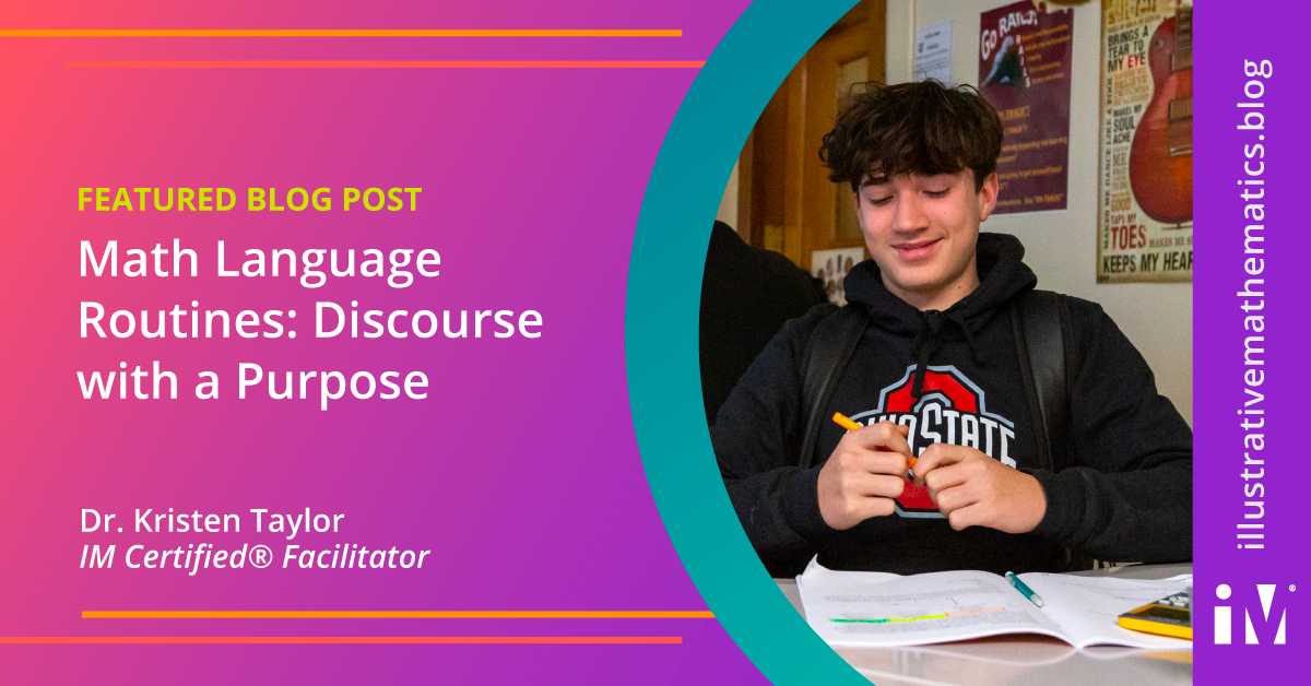 Math Language Routines: Discourse with a Purpose