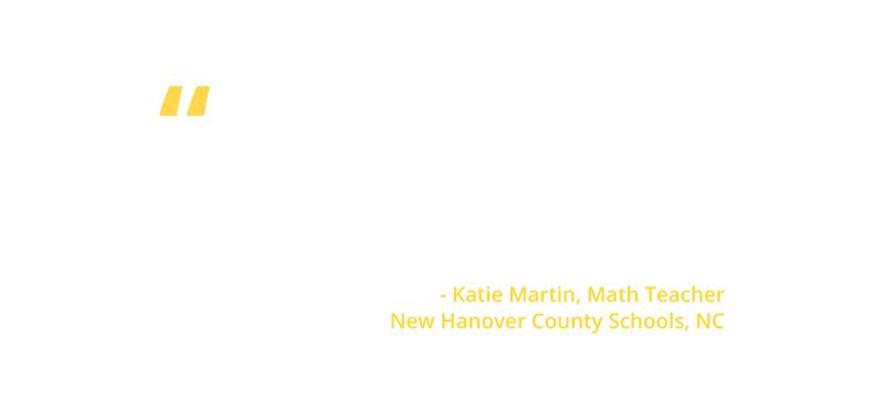 We consider a facilitator’s IM Certified® stamp shorthand for quality and expertise, both in mathematics and in delivering the very best learning experiences to teachers and coaches. - Katie Martin, Math Teacher New Hanover County Schools, NC