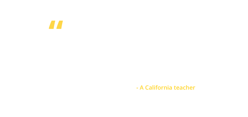 I always learn so much from these IM professional developments. Our facilitator was great, they took the time to see what we needed as a group and went through the training making sure to address our needs. - A California teacher