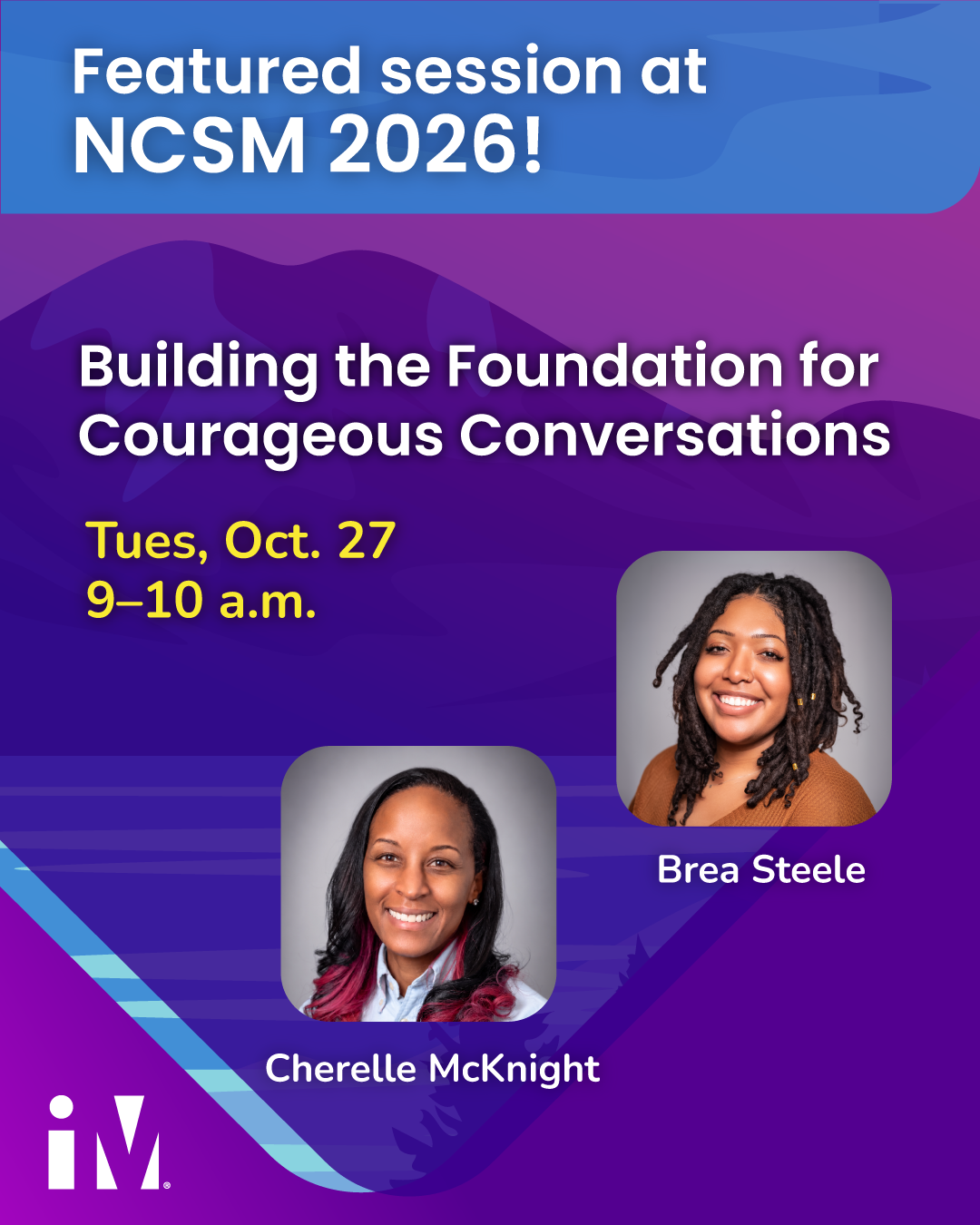 NCSM 26 featured session